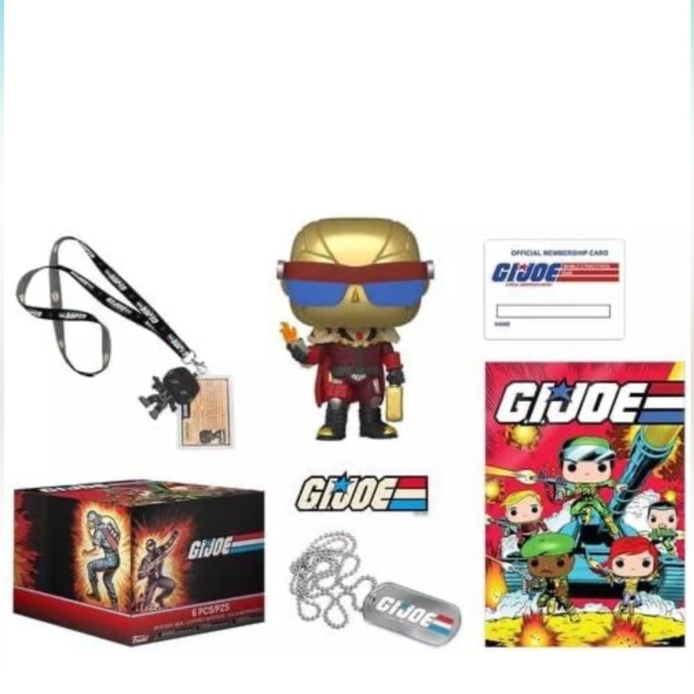 Funko Mystery Box G.I. Joe 6-Piece Collector's Box GameStop Exclusive New In Box - Picture 2 of 9